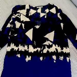 Dressy tunic, long sleeve top